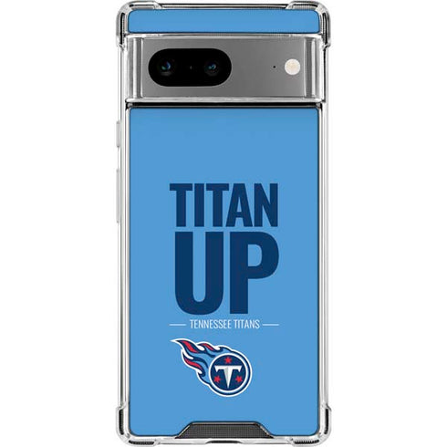 NFL Tennessee Titans Team Motto Google Pixel 7a Clear Case